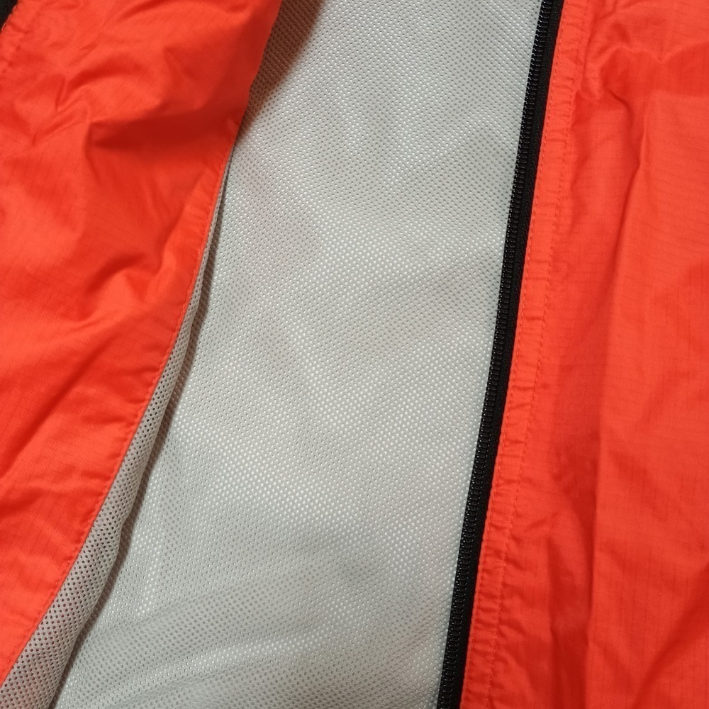 Vintage Gap Orange Wing Breaker Jacket Mens Medium * Flaw* - Picture 2 of 8